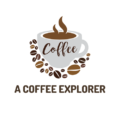 a coffee explorer logo