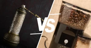 Manual vs electric Turkish coffee grinders