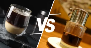 Cafe Bombon vs Vietnamese Coffee